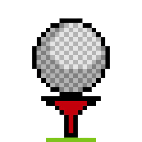 Golfer badge